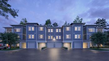 Private garages available